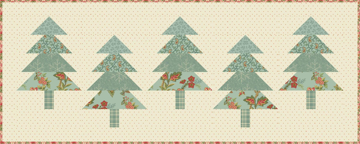 Little Holiday Forest PRE-CUT Fabric Kit