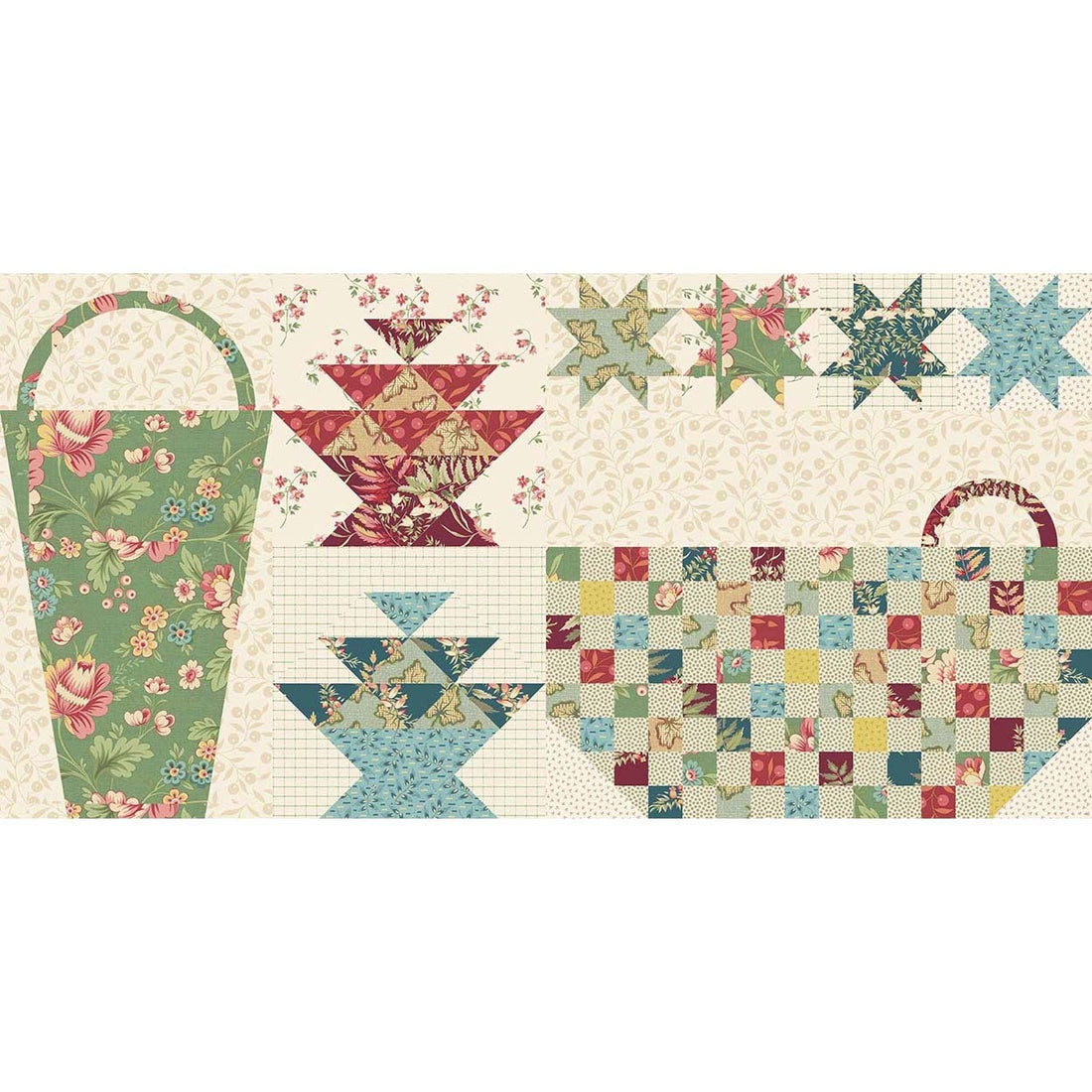 Anna's Baskets - Block 1 Pattern – Laundry Basket Quilts