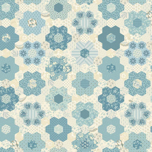 Bluebird Prints - 1 yard