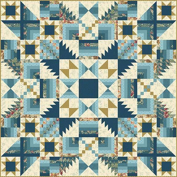 Arizona - Blue Willow Fabric Kit
