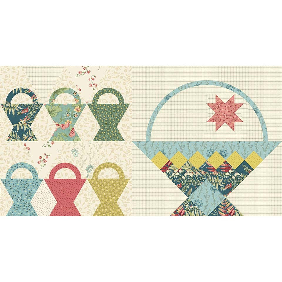Anna's Baskets - Block 4 Pattern – Laundry Basket Quilts