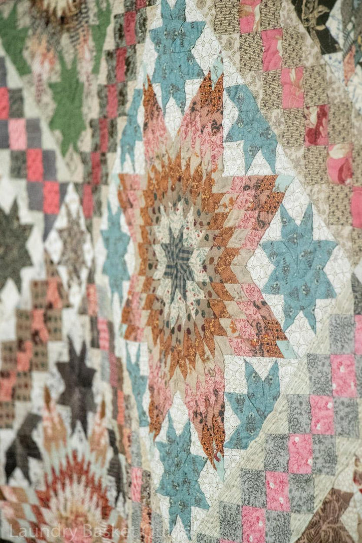 Liberty Star Quilted Laundry Basket main image 0