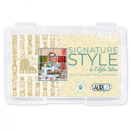Edyta Sitar "Signature Style" 12 Spool Thread Collection by Aurifil