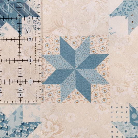 North Star Prints - 1 yard BLUE