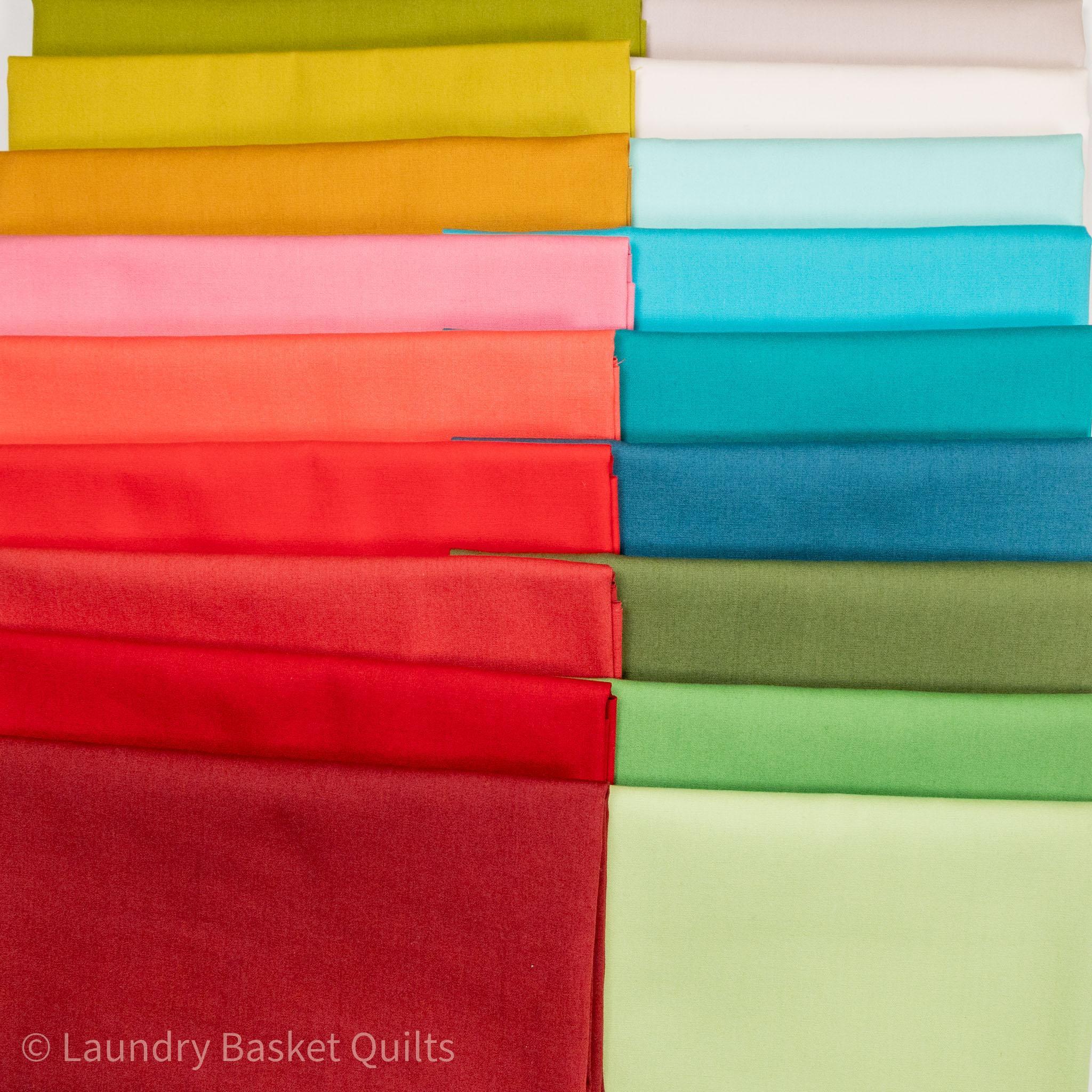 LBQ Century Solids Half Yard Bundle – Laundry Basket Quilts