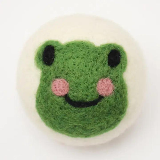 Wool Dryer Ball - Frog