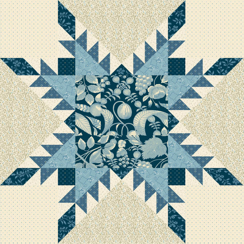 Feathered Star Templates