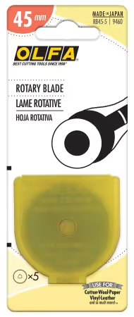 OLFA 45mm Rotary Blade - 5 pack