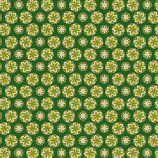 Green Thumb Prints - 1 yard