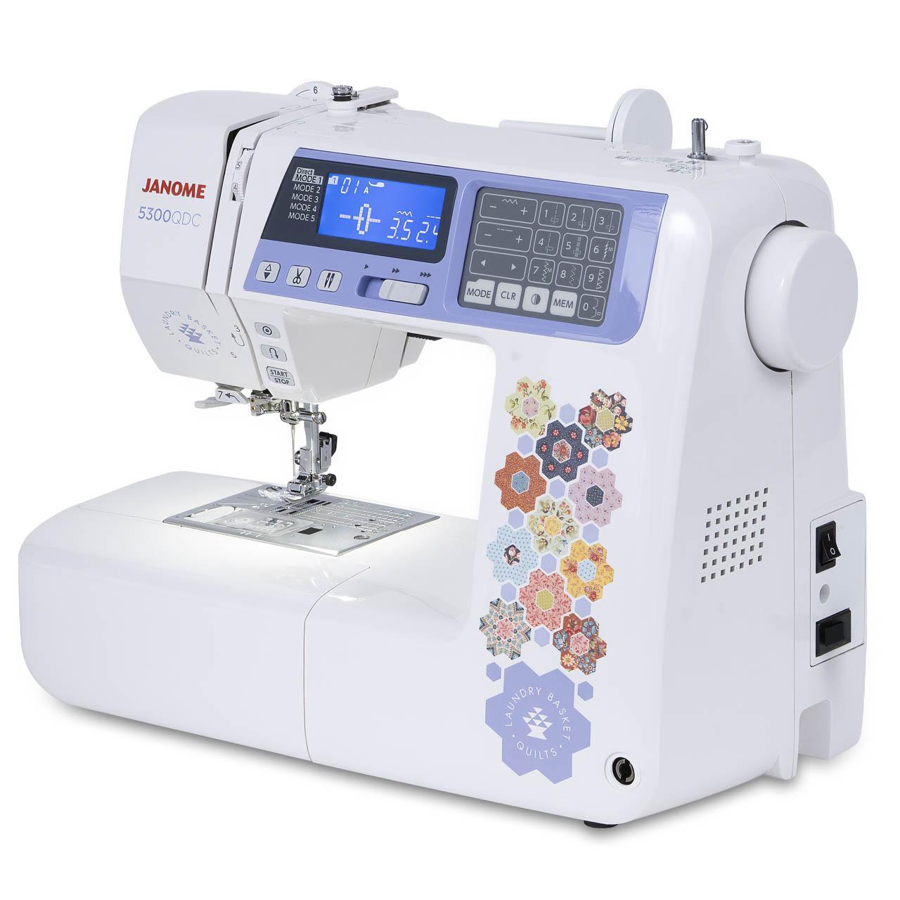 Janome 5300QDC Laundry Basket Quilts Special Edition
