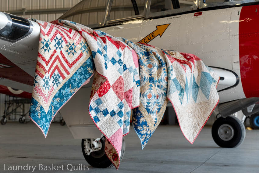 Cranberry Chain - Patriotic Fabric Kit