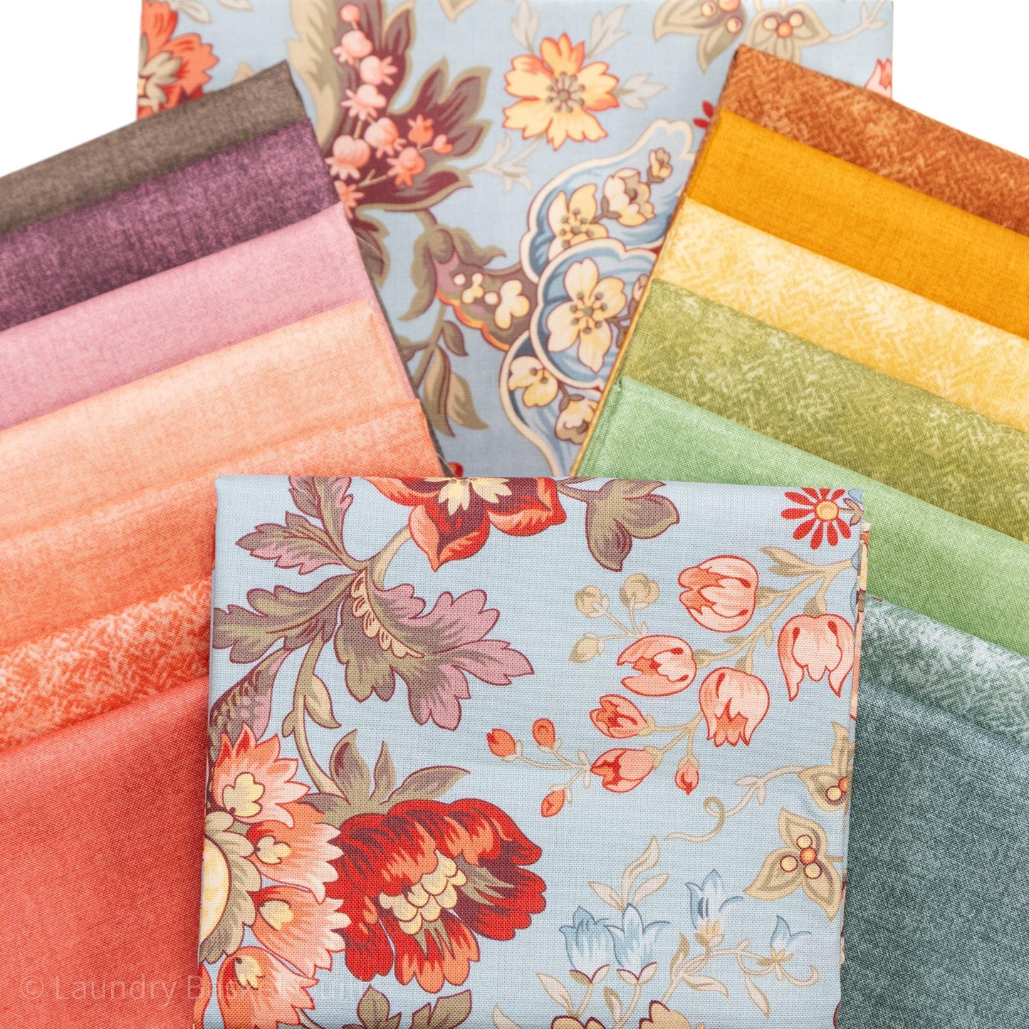 Trip Around the World - Tea Dye Fabric KIT