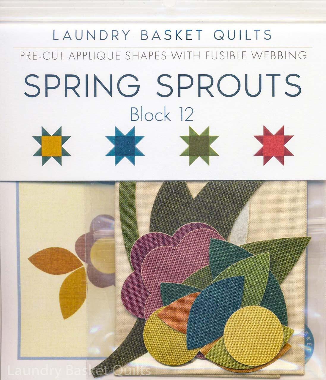 Silhouettes - Spring Sprouts LT Block 12