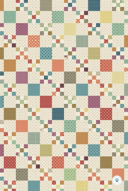 Kitchen Towel - Cranberry Chain Quiltessential