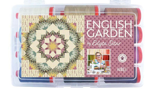 Edyta Sitar "English Garden" 12 Spool Thread  Collection by Aurifil
