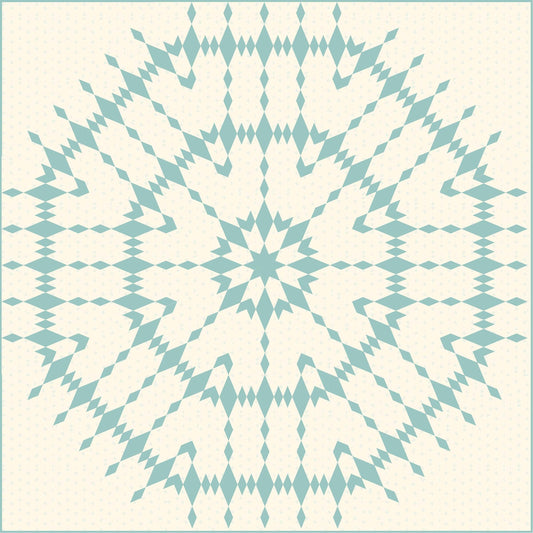 Compass Star in Blue