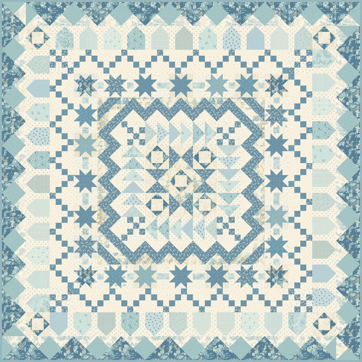 Tennessee PRE-CUT Fabric Kit - Sewing Bird