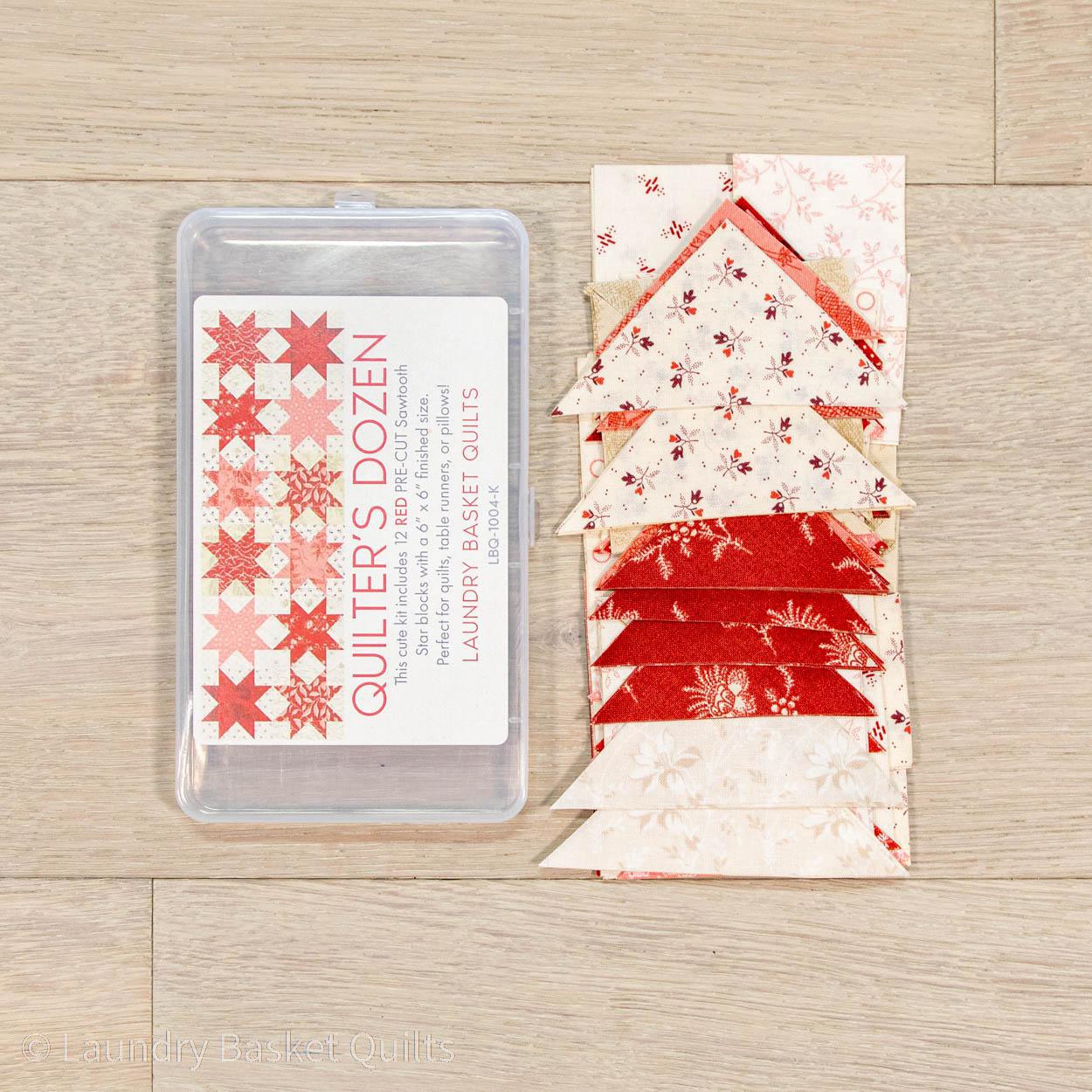 Quilter's Dozen - Red