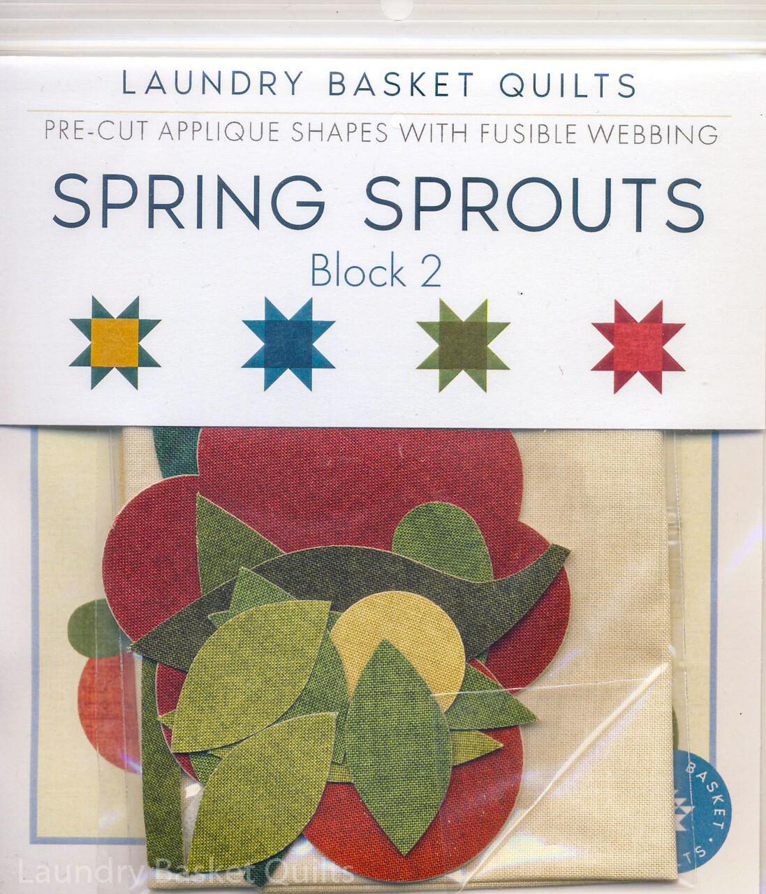 Silhouettes - Spring Sprouts LT Block 2