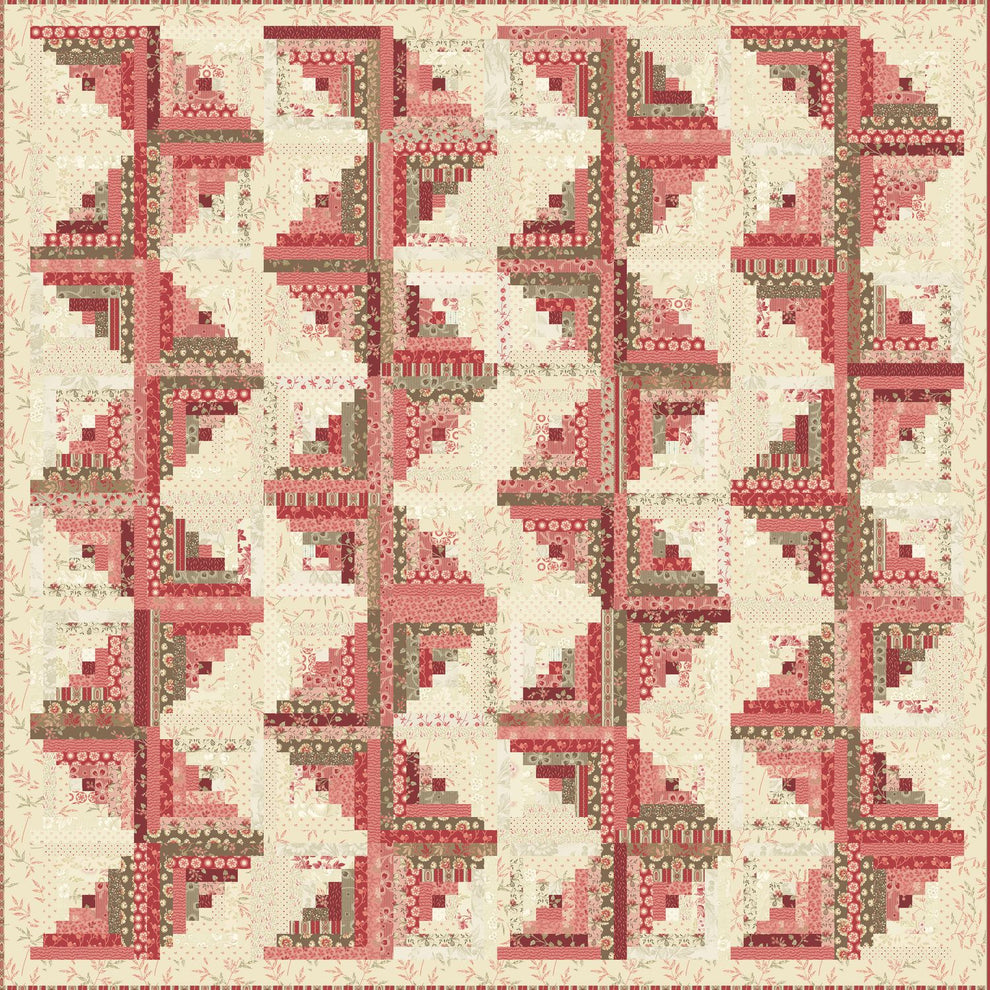Quilted Laundry Basket Forest Landscape main image 0