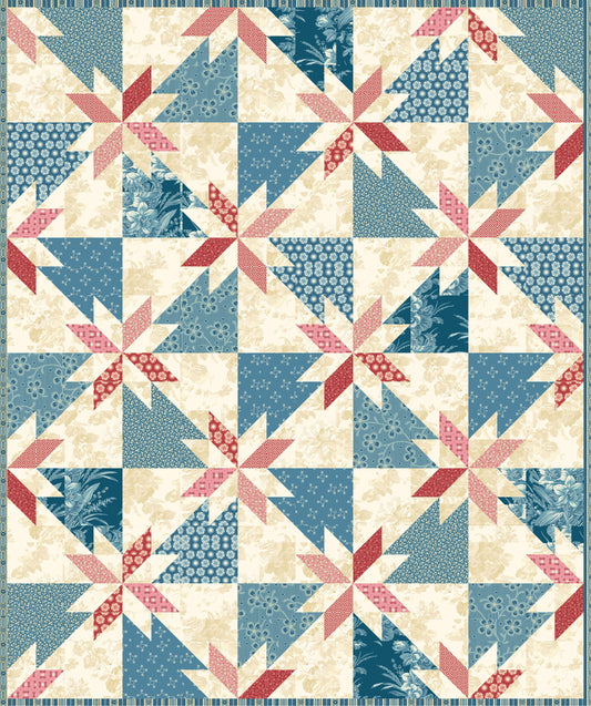 Sky and Sea - Patriotic Fabric Kit