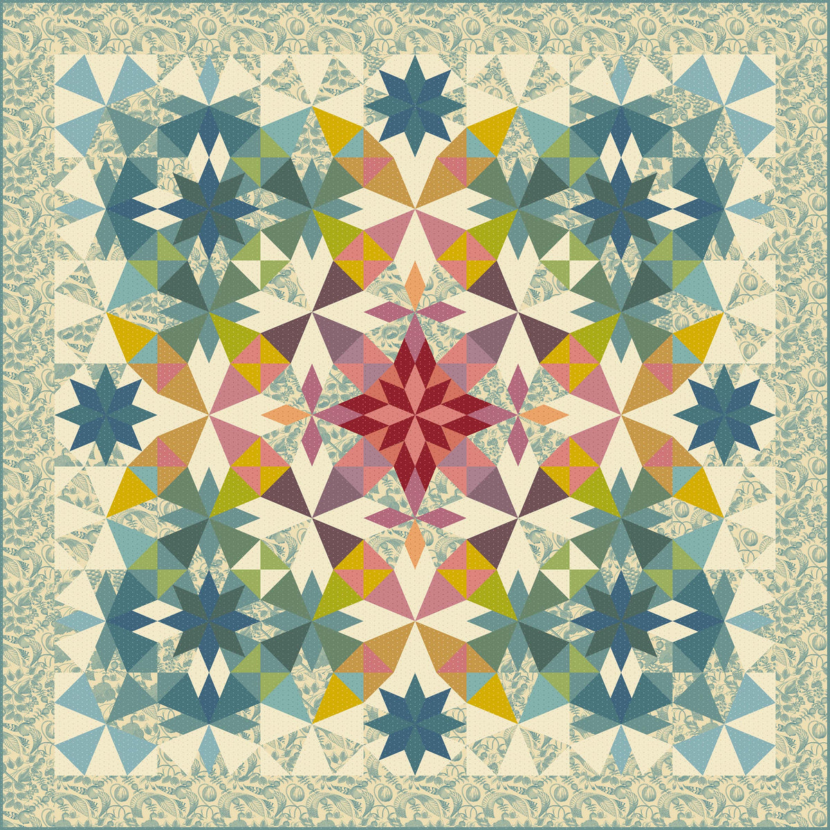 Alaska Mini Pattern – Laundry Basket Quilts