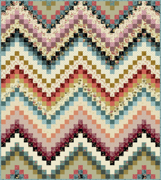 Ocean Tide - Dahlia Fabric Kit