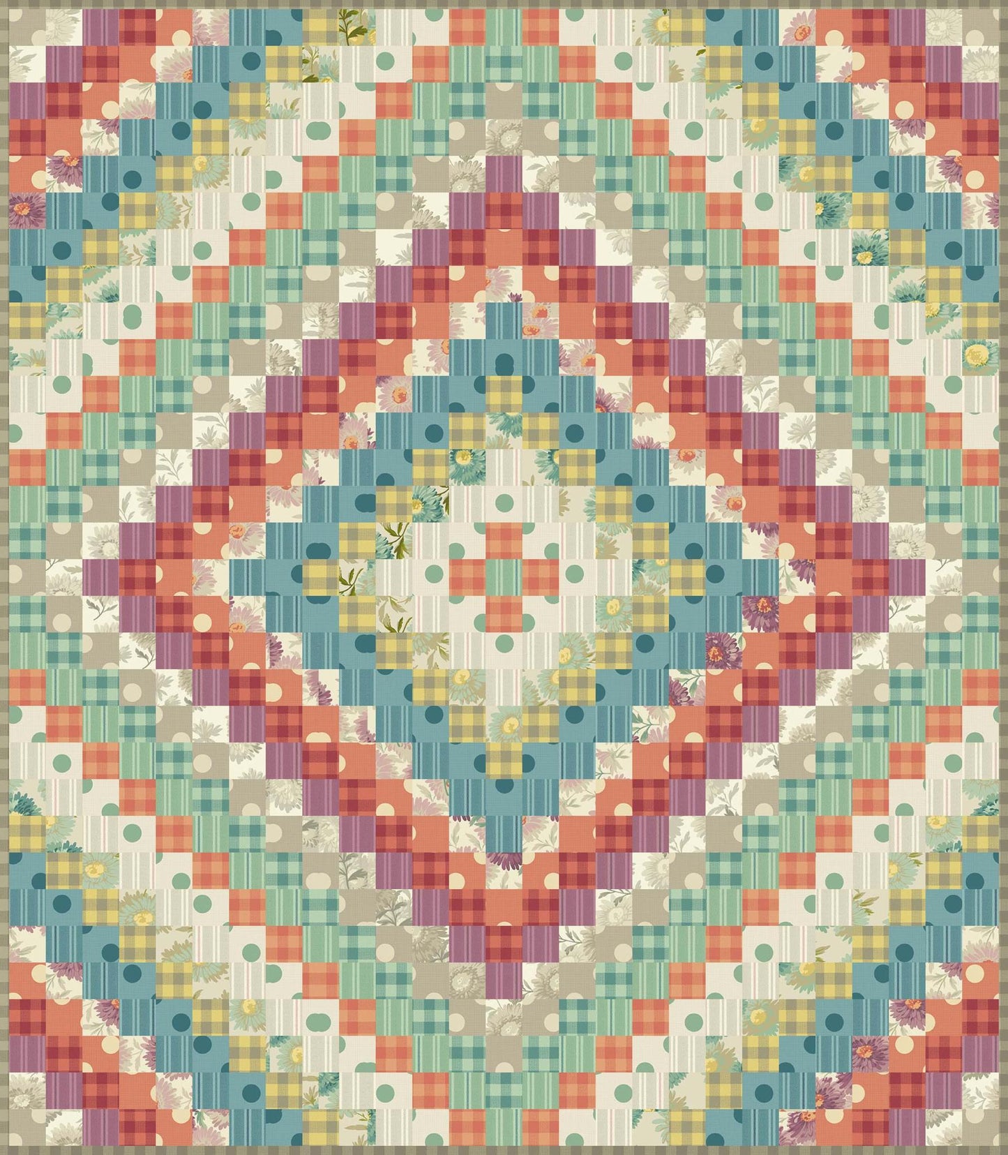 Trip Around the World - Quiltessentials Fabric KIT