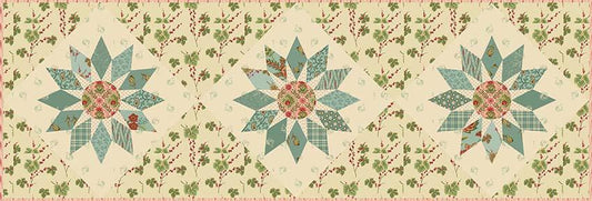 Shooting Star Table Runner - Eggnog Pie Fabric Kit