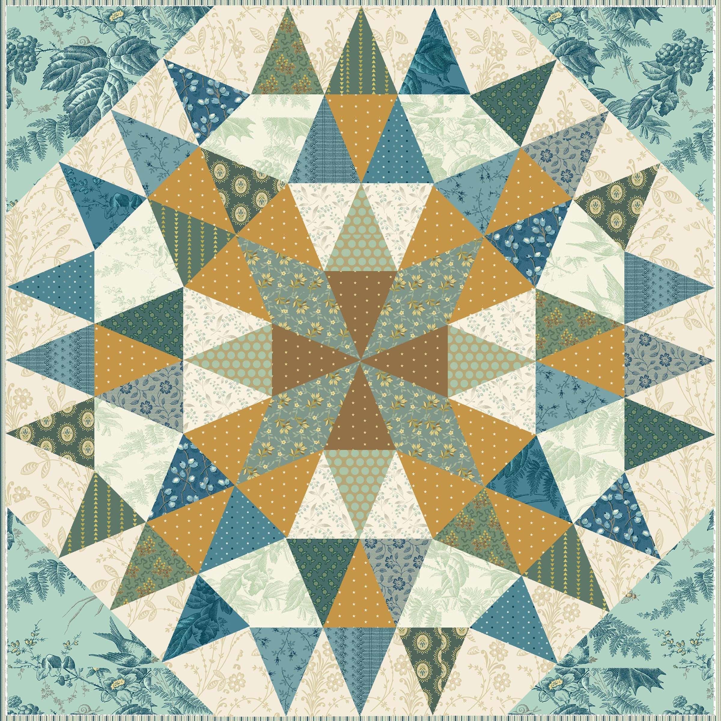 Fall Star Backdraft Little Fall Star - Fabric Kit – Laundry Basket Quilts