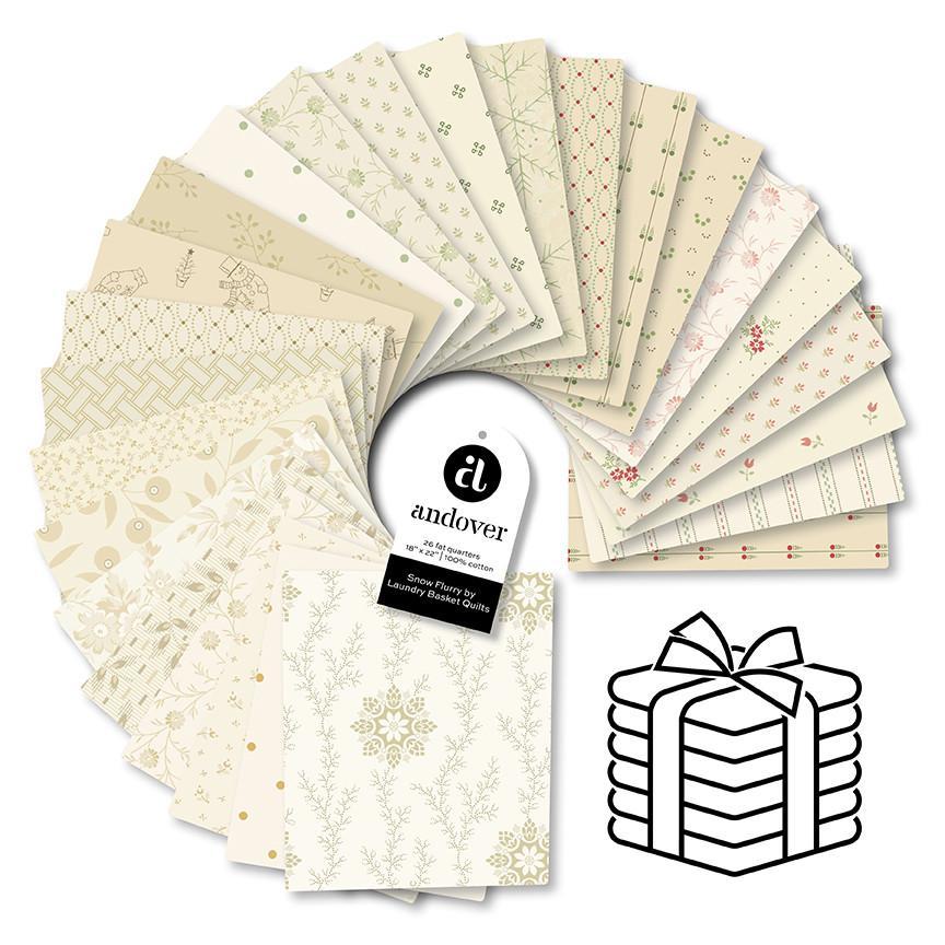 Snow Flurry Half Yard Bundle