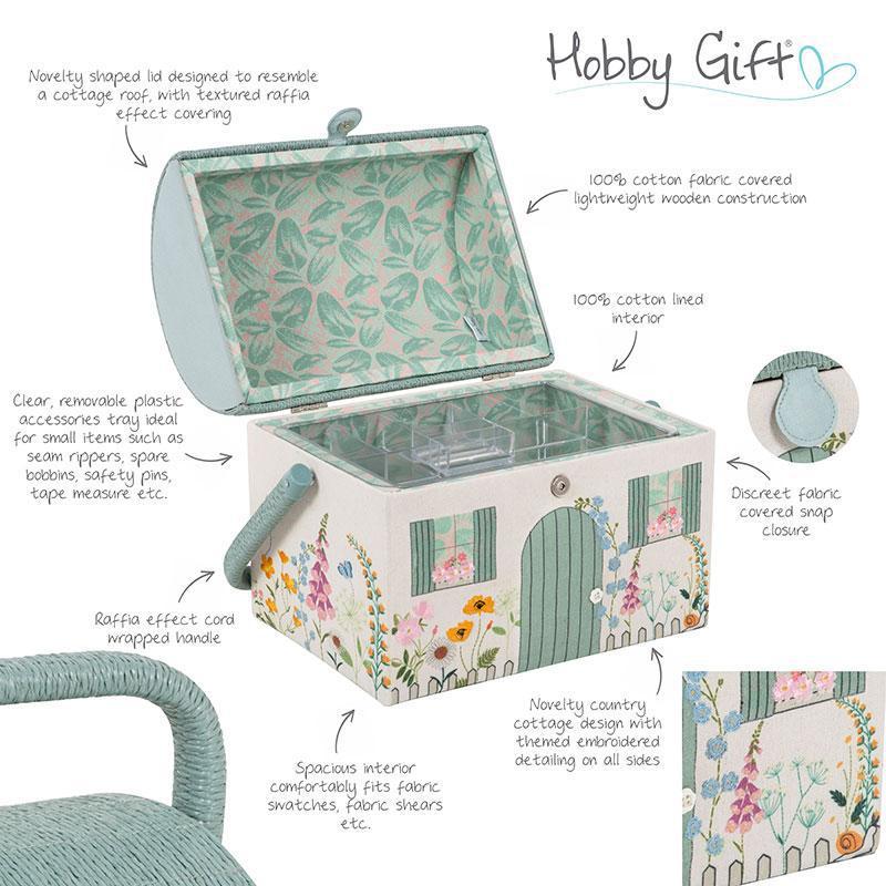 Country Cottage Sewing Box