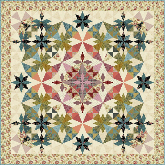 Alaska - Dahlia PRE-CUT Fabric Kit