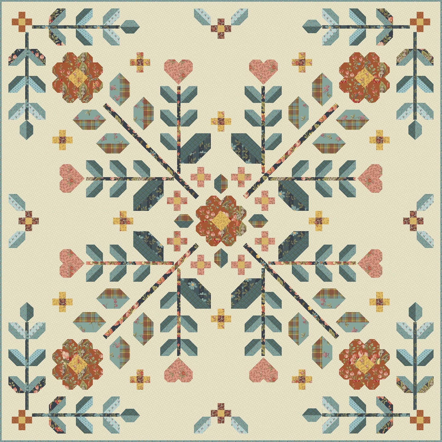 Hibiscus - Farmers Daughter Fabric Kit