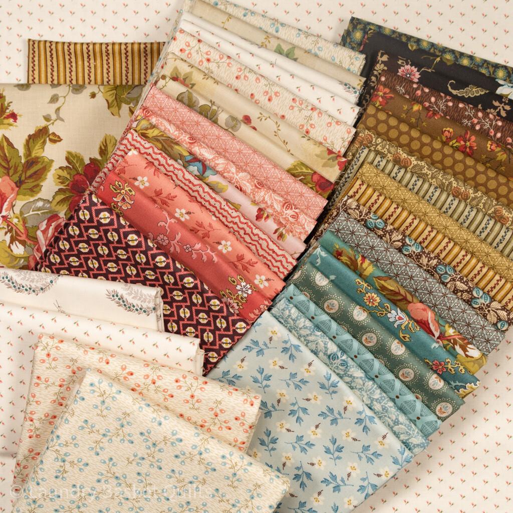 Shimmering Snow Fabric Kit
