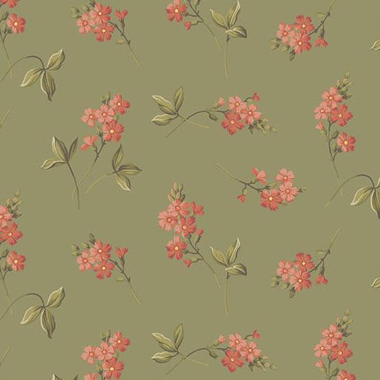 Secret Stash Chestnut Prints A-10544-G (1-yard)