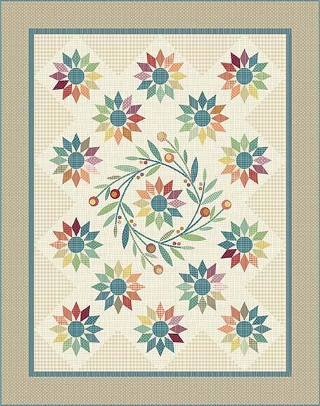 Blooming Star - Quiltessential Fabric Kit