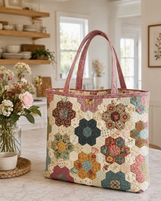 Go, Girl! Sarah's Garden Tote Bag Fabric Kit