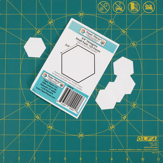 Charms - 3/4" (.750") Hexagon