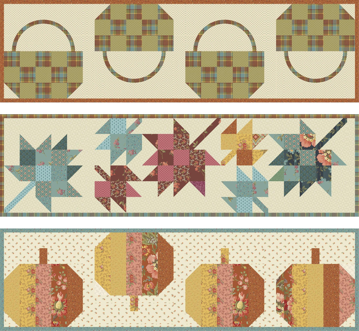 Fall Trio Fabric Kit