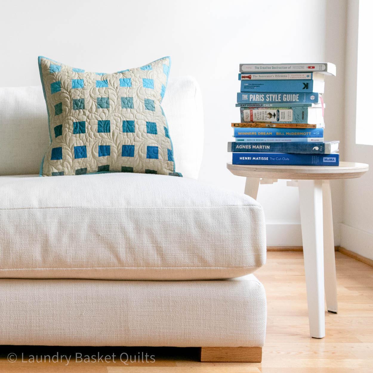 Into the Blue Pillow Talk Fabric Kit
