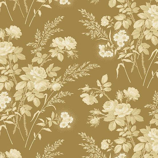 Secret Stash Chestnut Prints A-10520-N (1-yard)