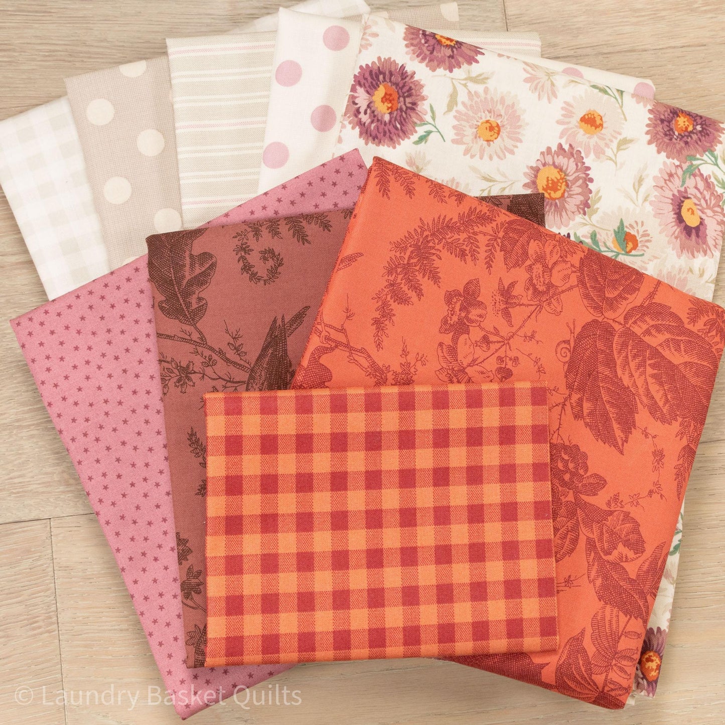 Alaska - Rose Quartz Fabric Kit