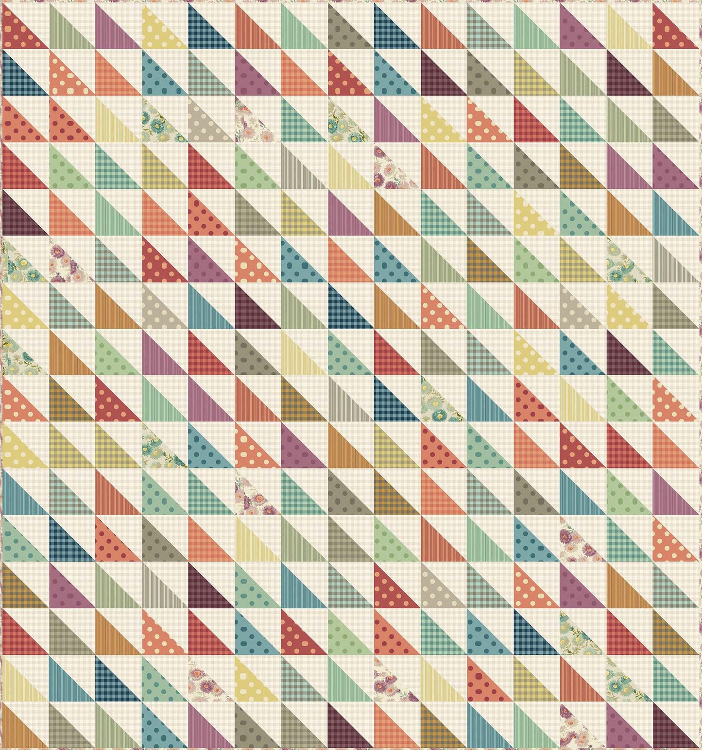 Thousand Pyramids - Quiltessential Fabric Kit