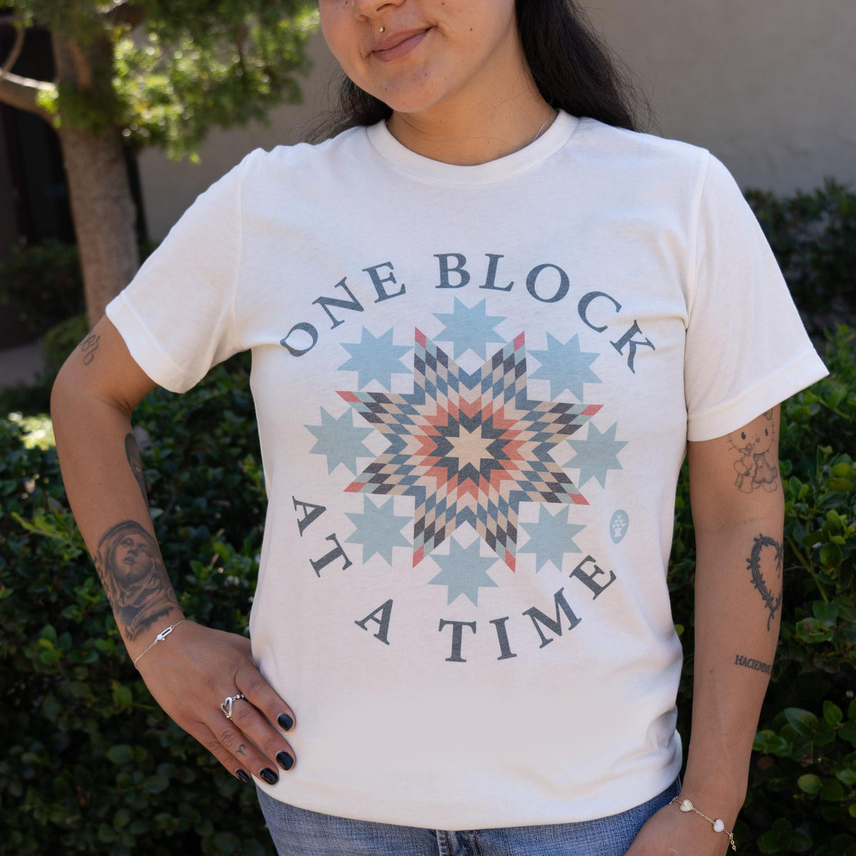 One Block at a Time T-shirt