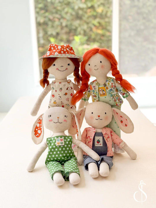 Meadow Friends Paper Pattern
