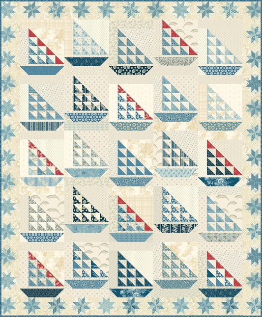 Deep Blue Sea - Patriotic Fabric Kit
