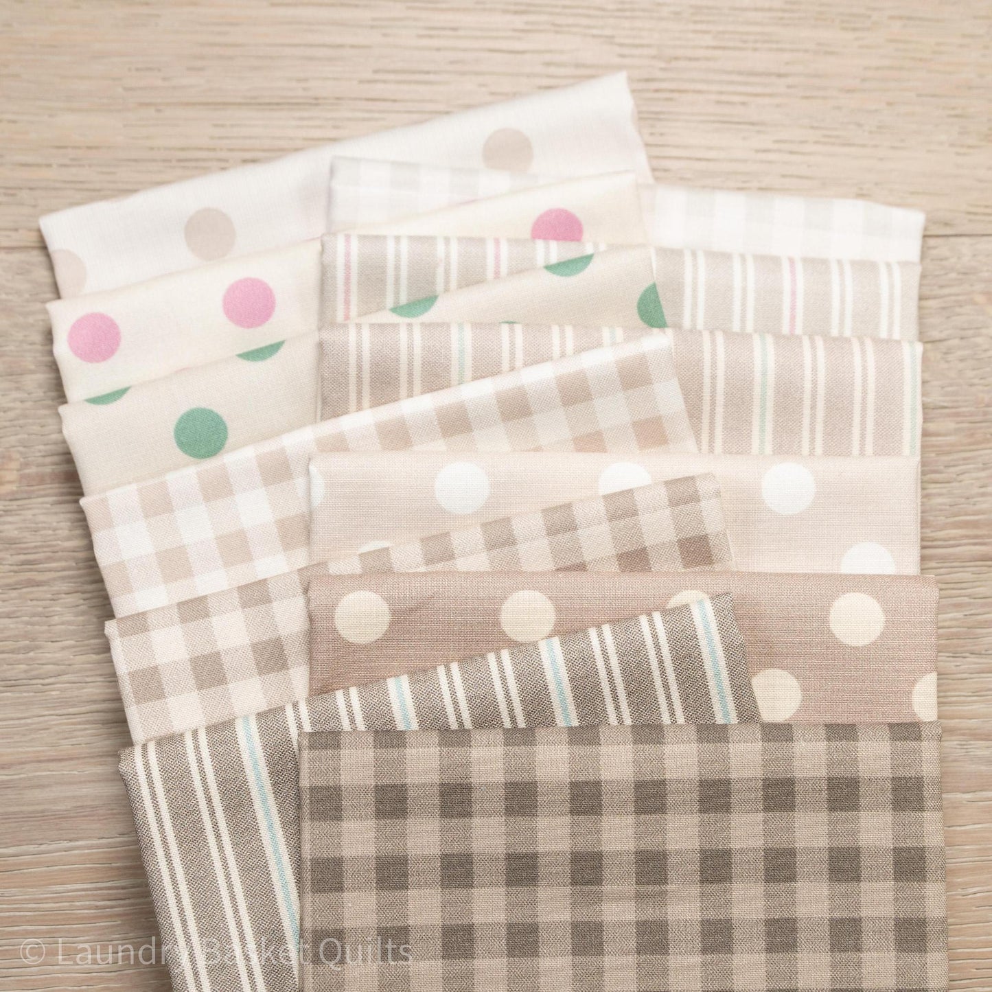 Quiltessential Neutral Bundle - Fat Quarter