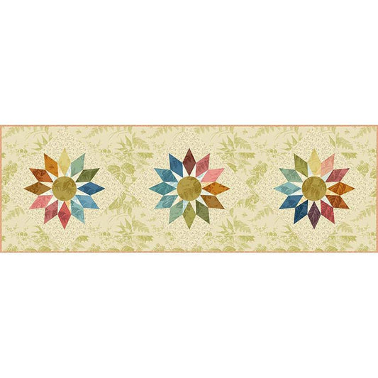 Shooting Star Table Runner - Butterscotch Pie Fabric Kit