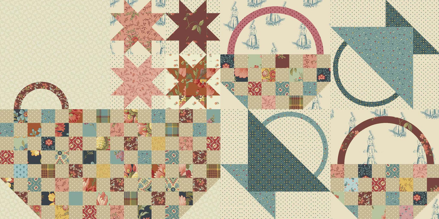 Anna's Baskets - Farmers Daughter Block 6 Pattern